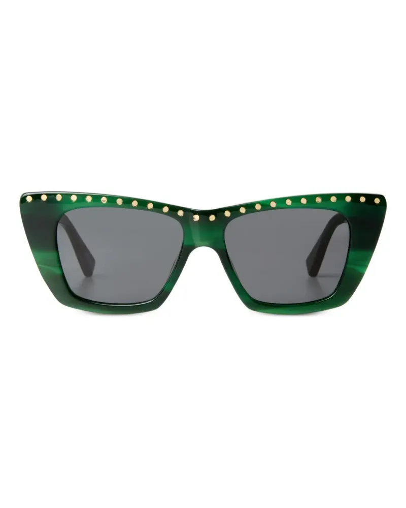Temperley London The Dolly Cat-Eye-Sonnenbrille - Grün Grün