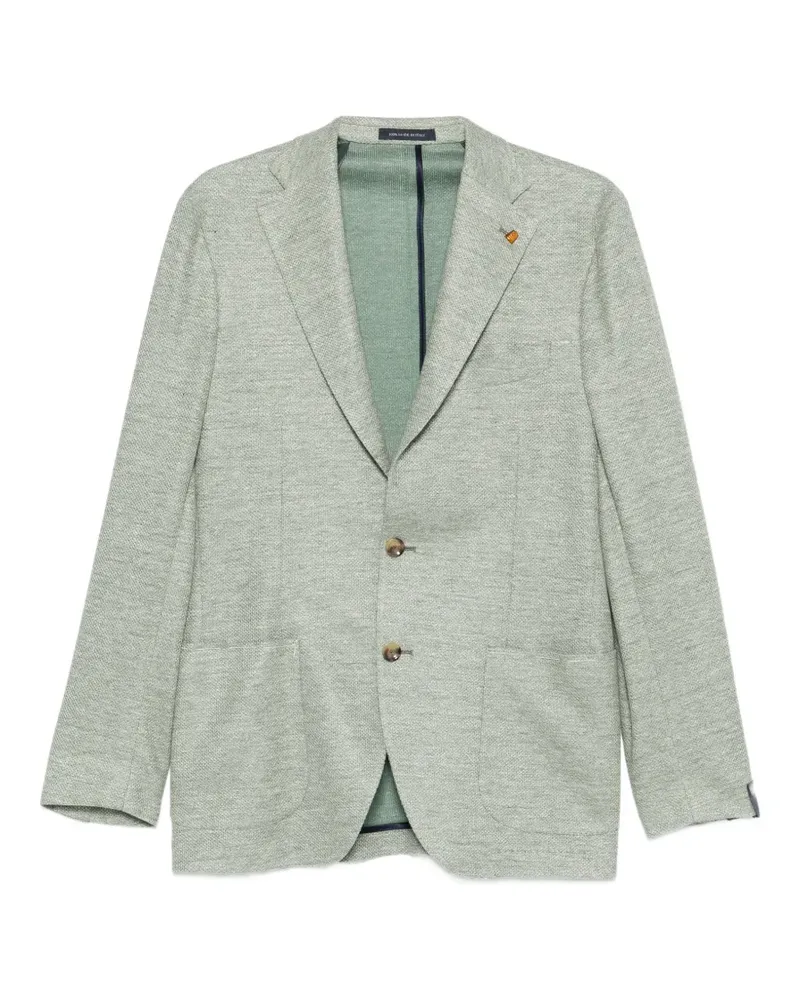 Sartoria Latorre Sakko mit aufgesetzter Tasche - Grün Grün