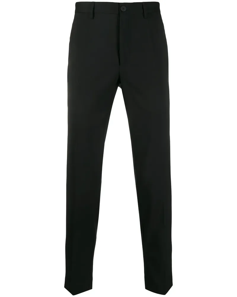 Incotex Klassische Hose - Schwarz Schwarz