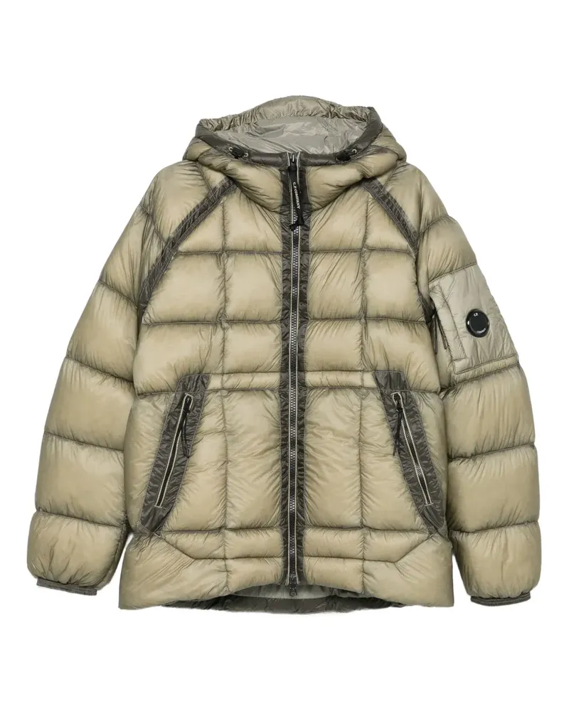 C.P. Company Kapuzenjacke mit Linsen-Detail - Grün Grün