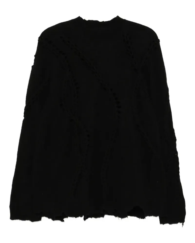JNBY Pullover mit Zopfmuster - Schwarz Schwarz