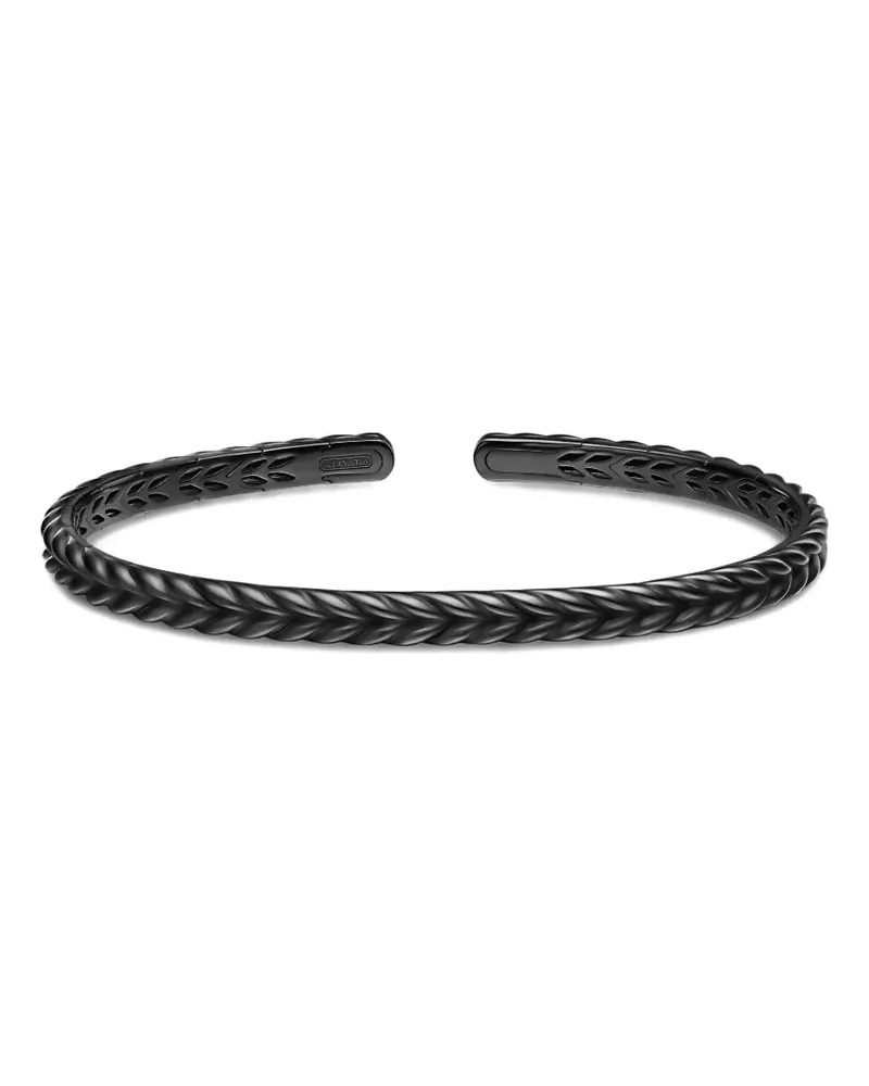 David Yurman Chevron Flex Armband - Schwarz Schwarz