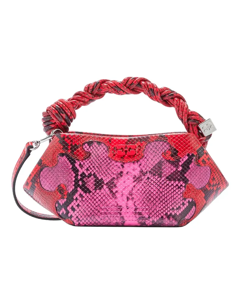 Ganni mini Bou tote bag - Rosa Rosa