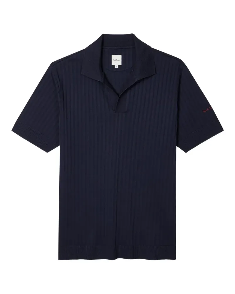 Paul Smith Geripptes T-Shirt - Blau Blau