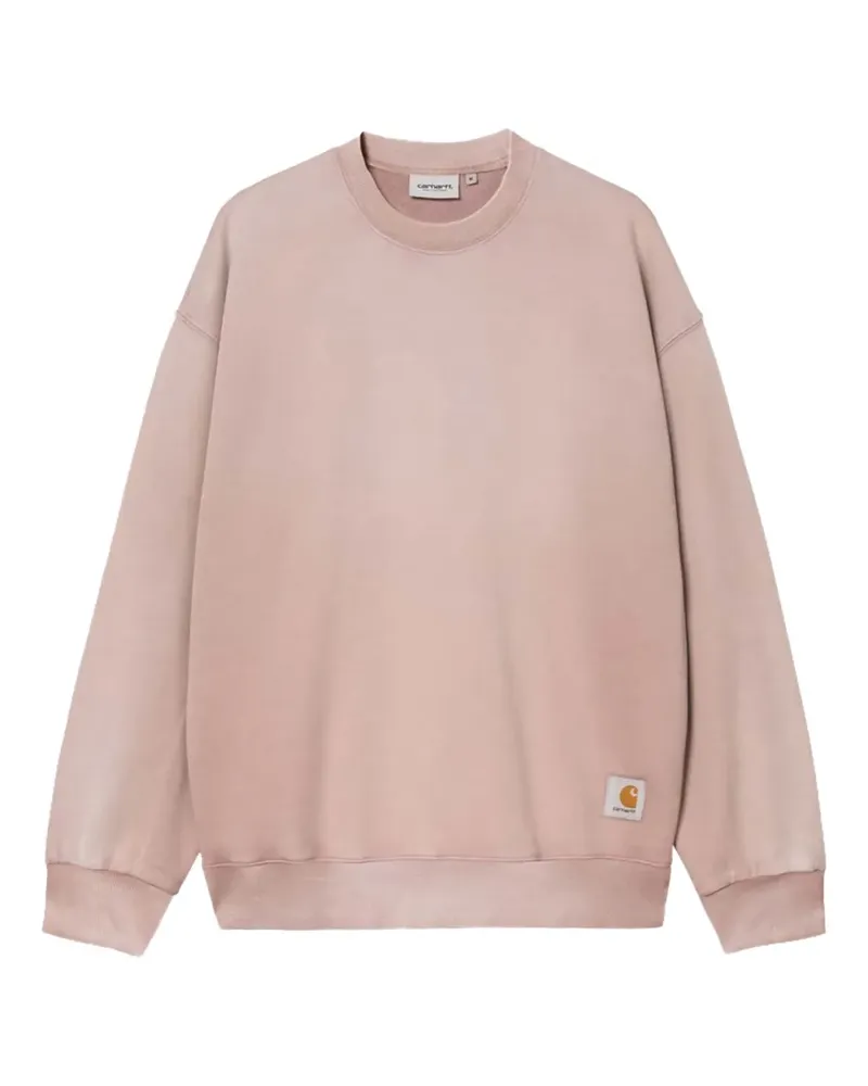 Carhartt WIP Hudson Sweatshirt mit eckigem Etikett - Rosa Rosa