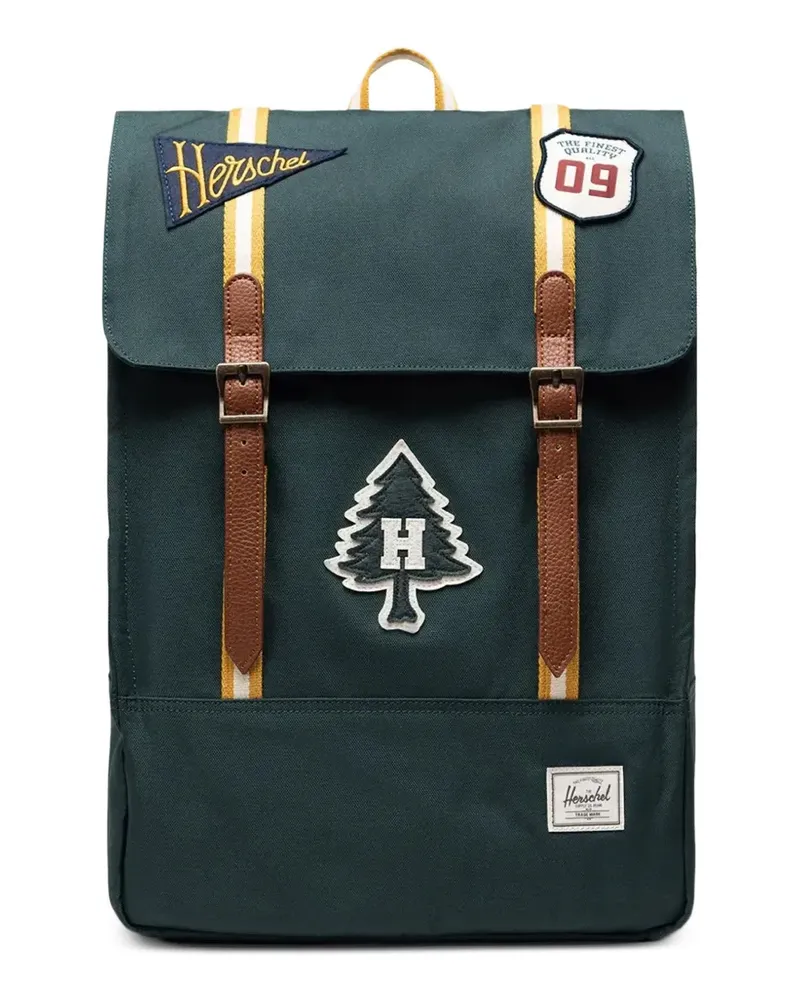 Herschel Supply Co. Survey 20L patch-detail buckle-fastening backpack - Grün Grün