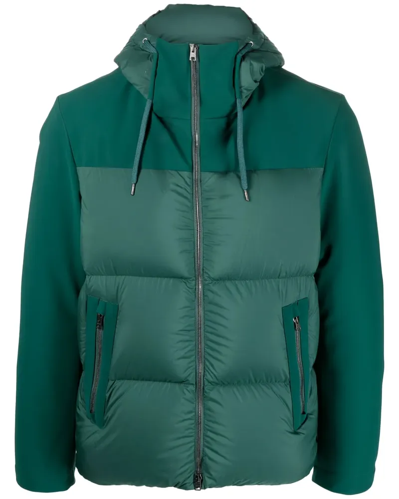 Herno Daunenjacke mit Kapuze - Grün Grün