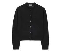 Karierter Cardigan - Schwarz