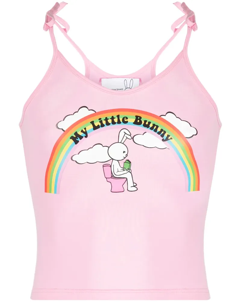 Natasha Zinko My Little Bunny Tanktop - Rosa Rosa
