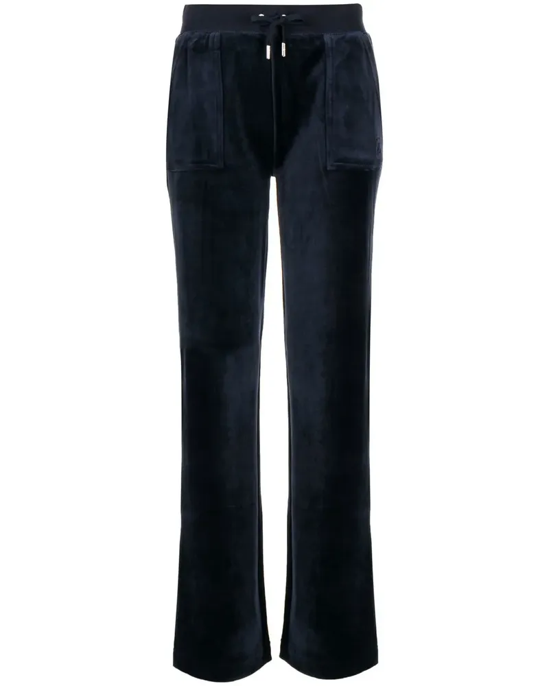 Juicy Couture Del Ray Jogginghose aus Velours - Blau Blau