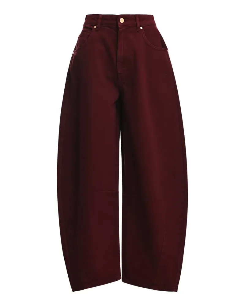 Essentiel Barrel-Leg-Jeans - Rot Rot