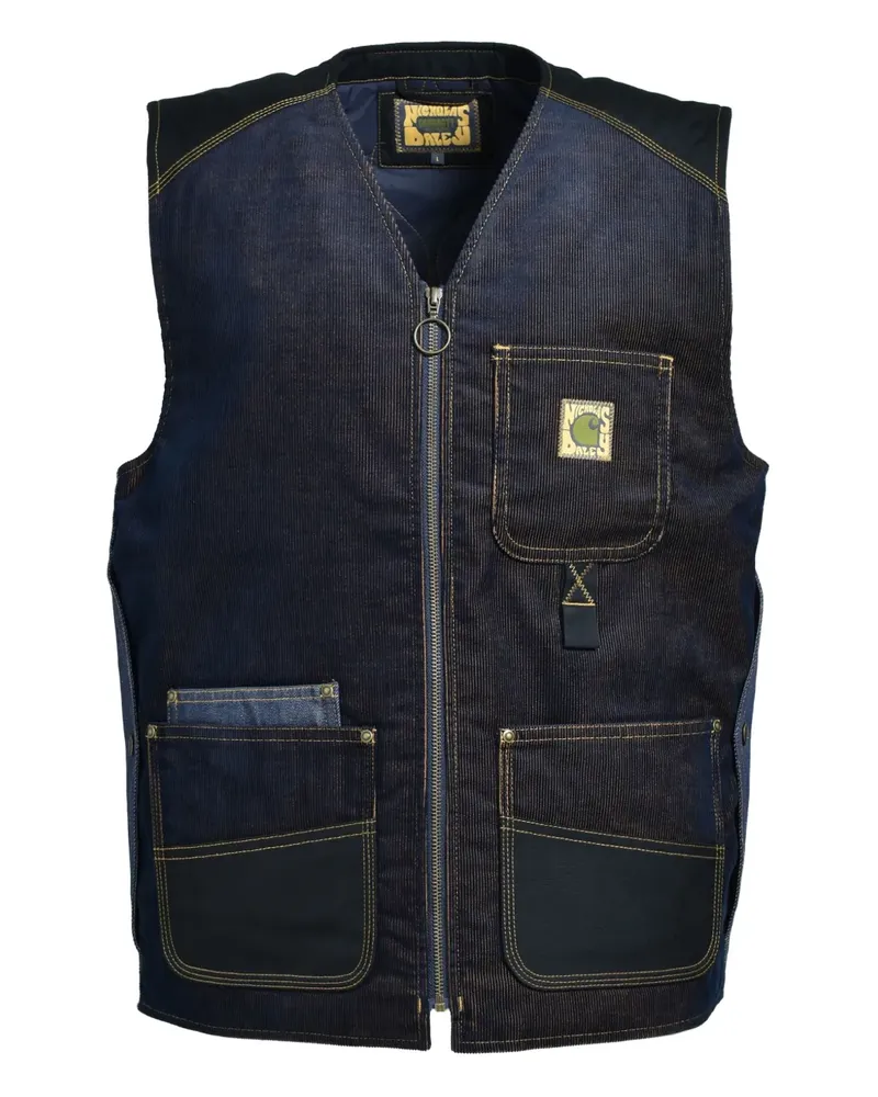 Carhartt WIP x Nicholas Daley Weste - Blau Blau