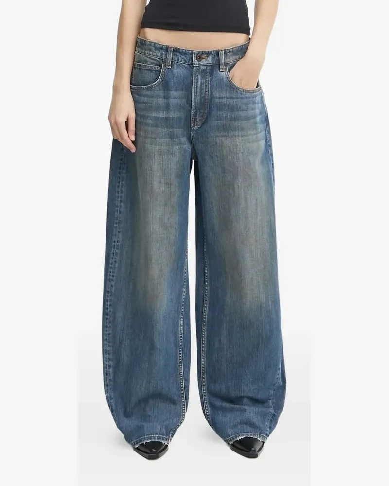 Miss Sixty Tief sitzende Baggy-Jeans - Blau Blau