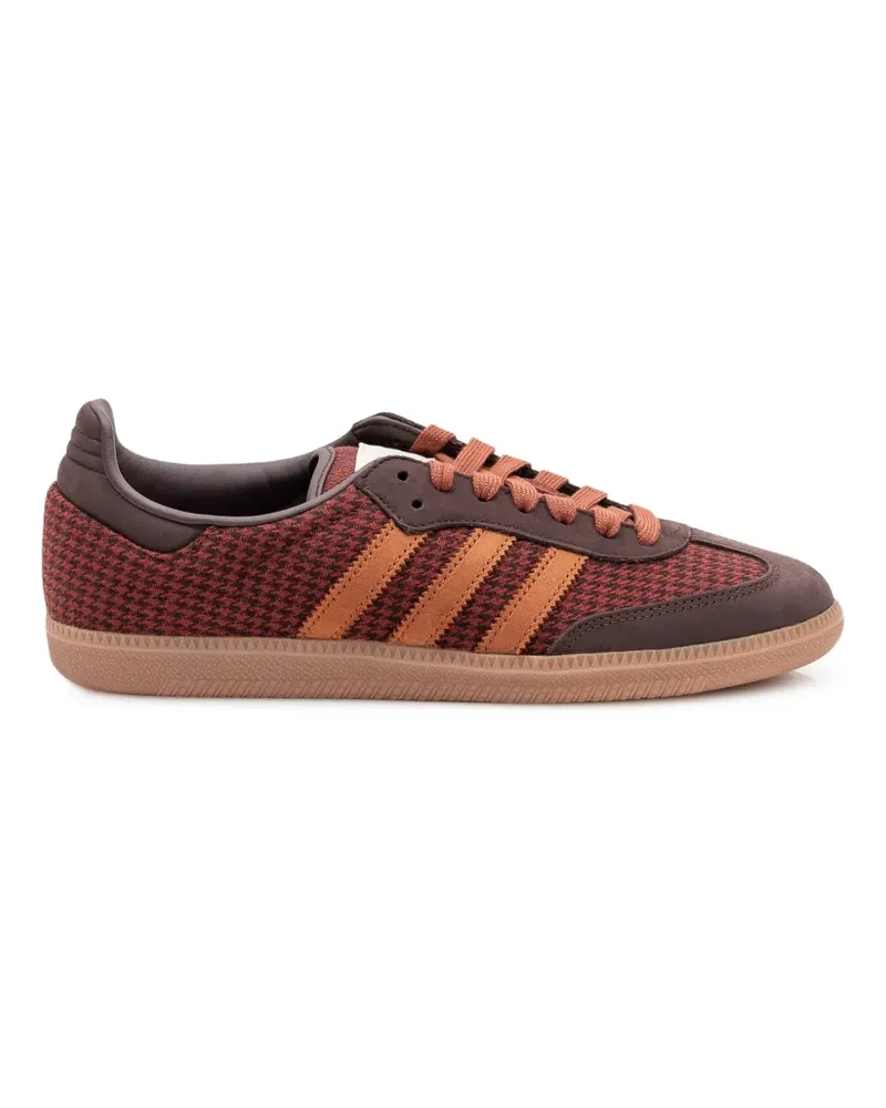 adidas Samba OG houndstooth sneakers - Braun Braun
