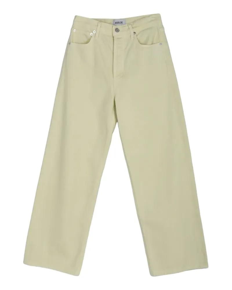 AGOLDE Ren wide-leg jeans - Gelb Gelb