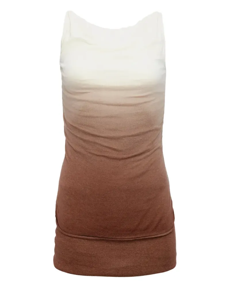 Aya Muse Rosa Ombré-Kleid - Braun Braun