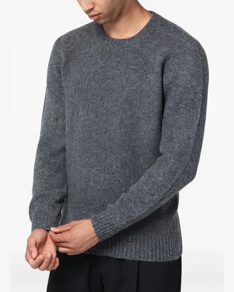 Drumohr  Pullover mit rundem Ausschnitt - Grau Grau