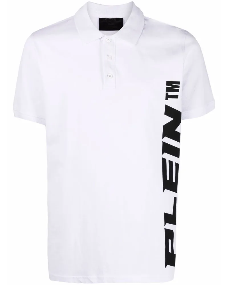 Philipp Plein Poloshirt mit Logo - Weiß Weiß