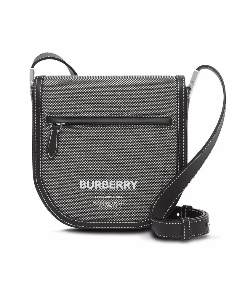 Burberry Mini Horseferry Olympia Umhängetasche Schwarz