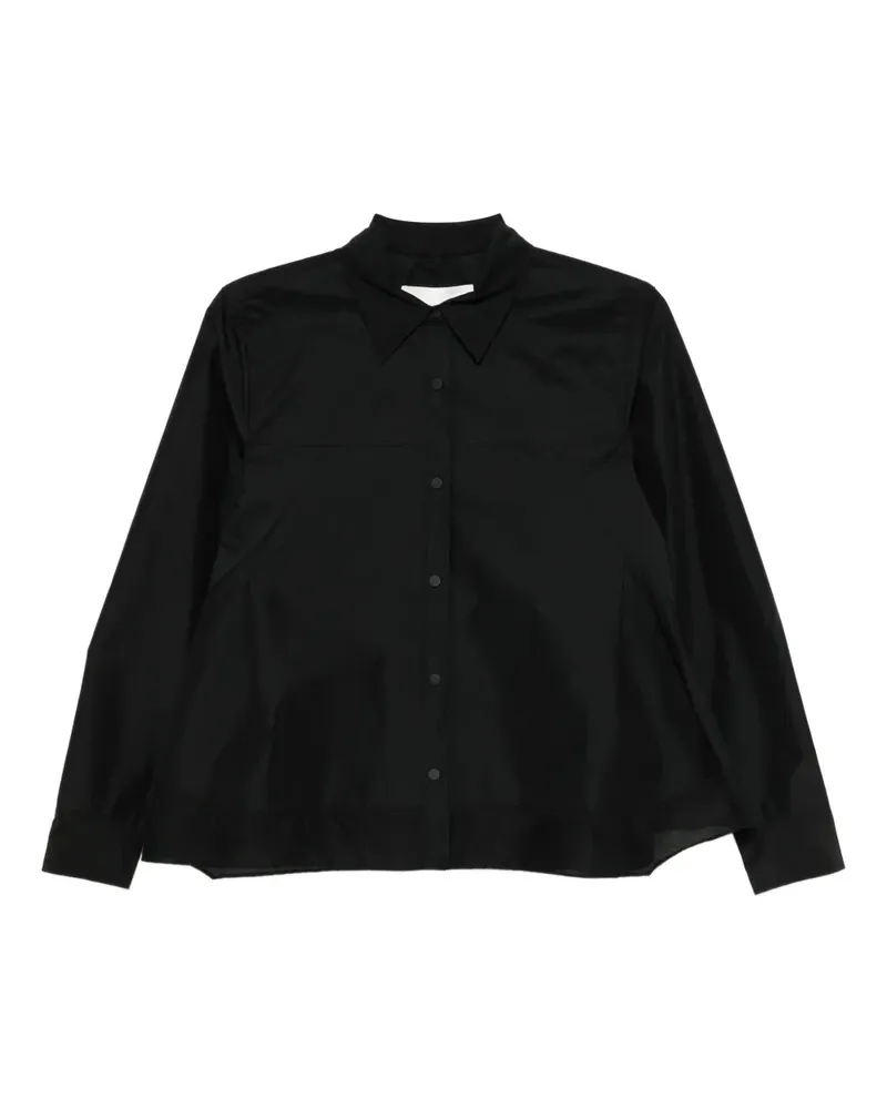 3.1 phillip lim Hemd aus Popeline - Schwarz Schwarz