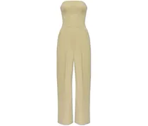 strapless tailored jumpsuit