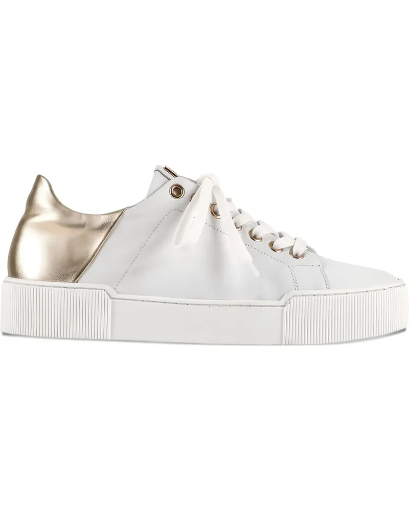 Högl Blade Sneakers mit Metallic-Absatz - Weiß Weiß