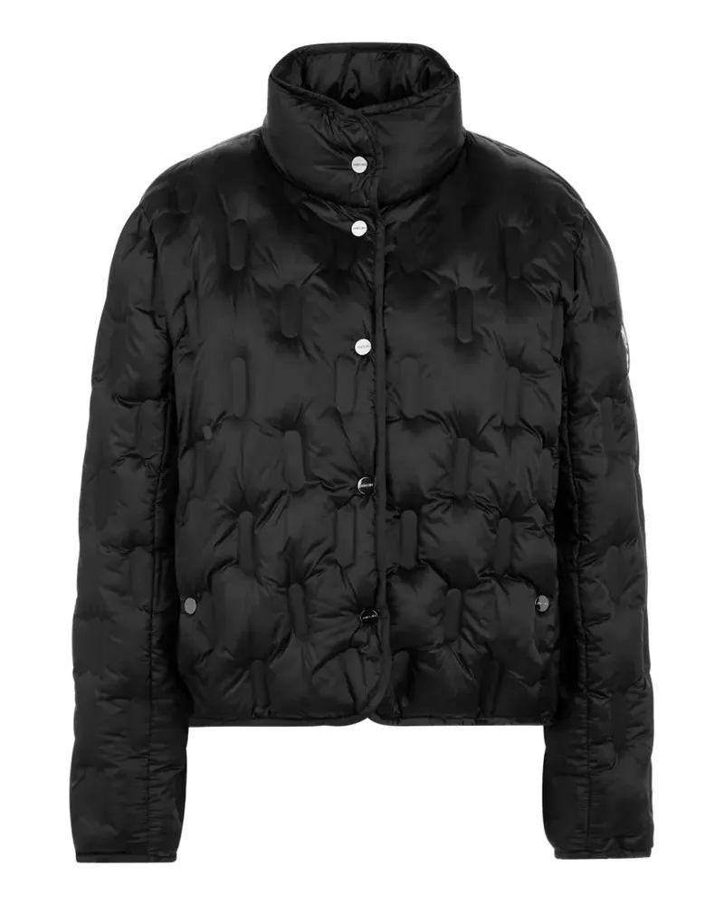 Marc Cain quilted high-neck jacket - Schwarz Schwarz