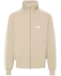 Y-3 Sweatshirt mit Logo-Streifen Nude