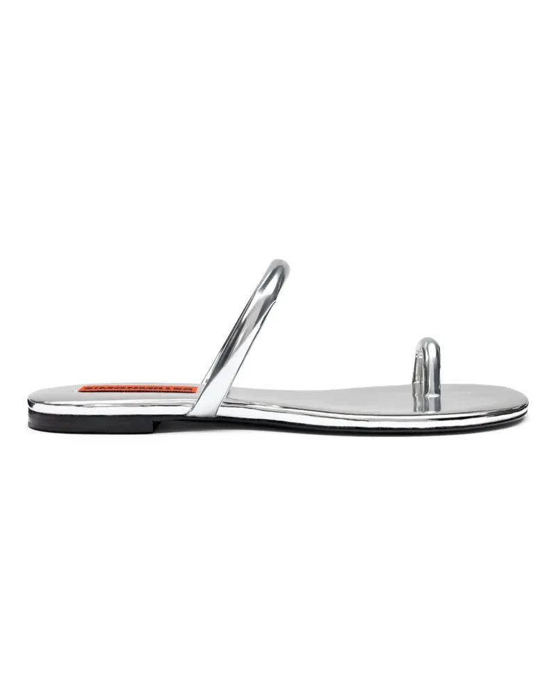 Simon Miller Pipe Sandalen mit Riemen - Silber Silber