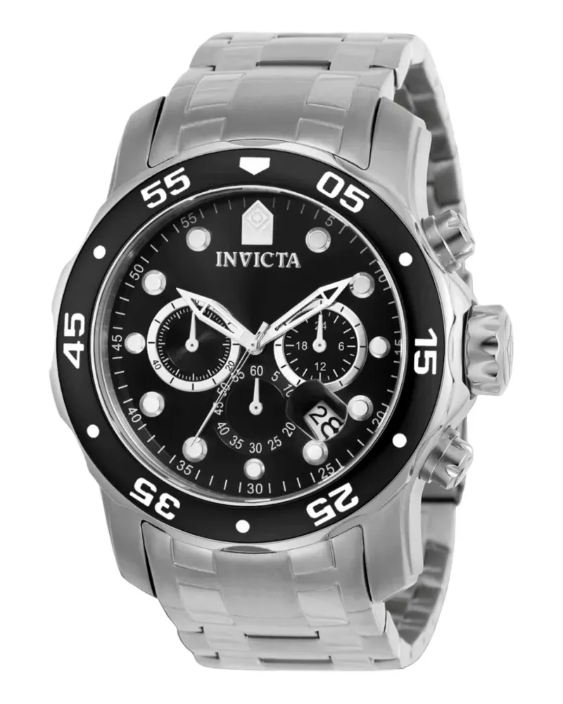Invicta Pro Diver Armbanduhr 48mm - Schwarz Schwarz