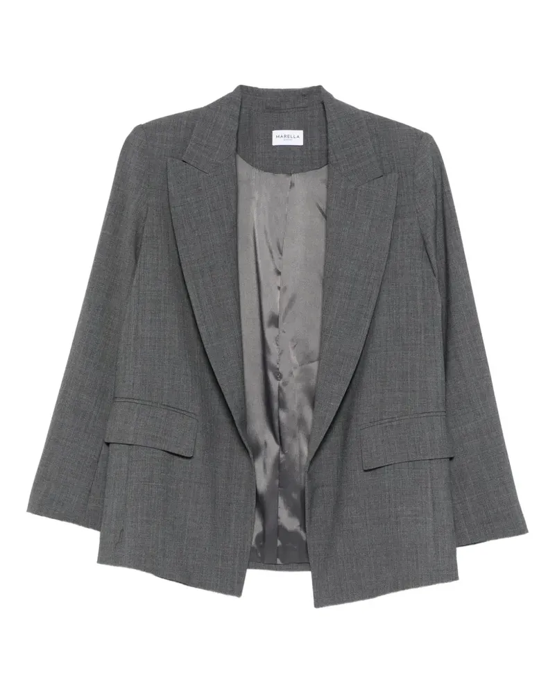 MARELLA open-front blazer - Grau Grau