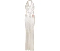 Abendkleid mit Strassverzierung - Gold