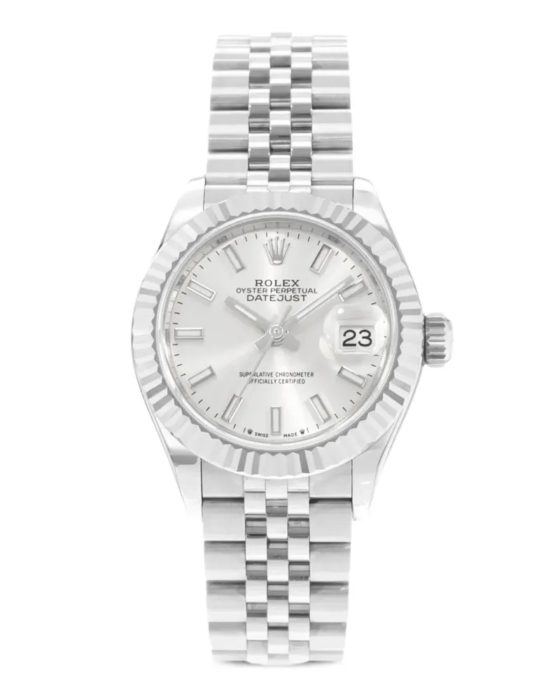 Rolex Datejust Armbanduhr 28mm - Silber Silber