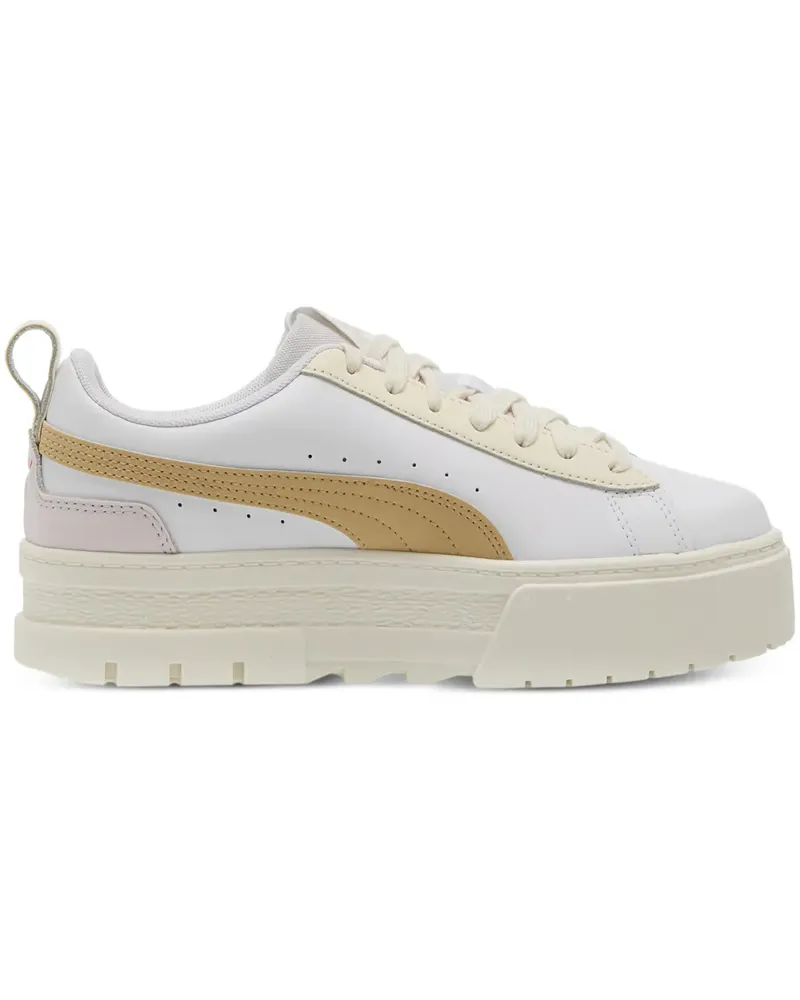 Puma Mayze Secret Garden Plateau-Sneakers - Weiß Weiß