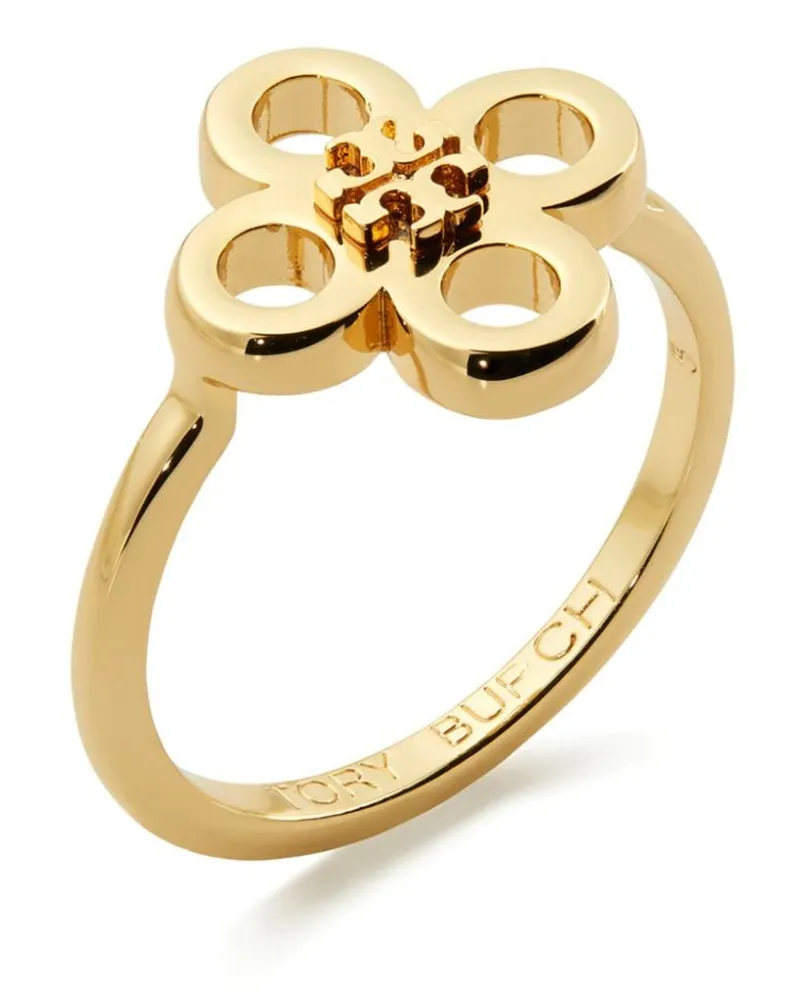 Tory Burch Kira Clover Ring - Gold Gold