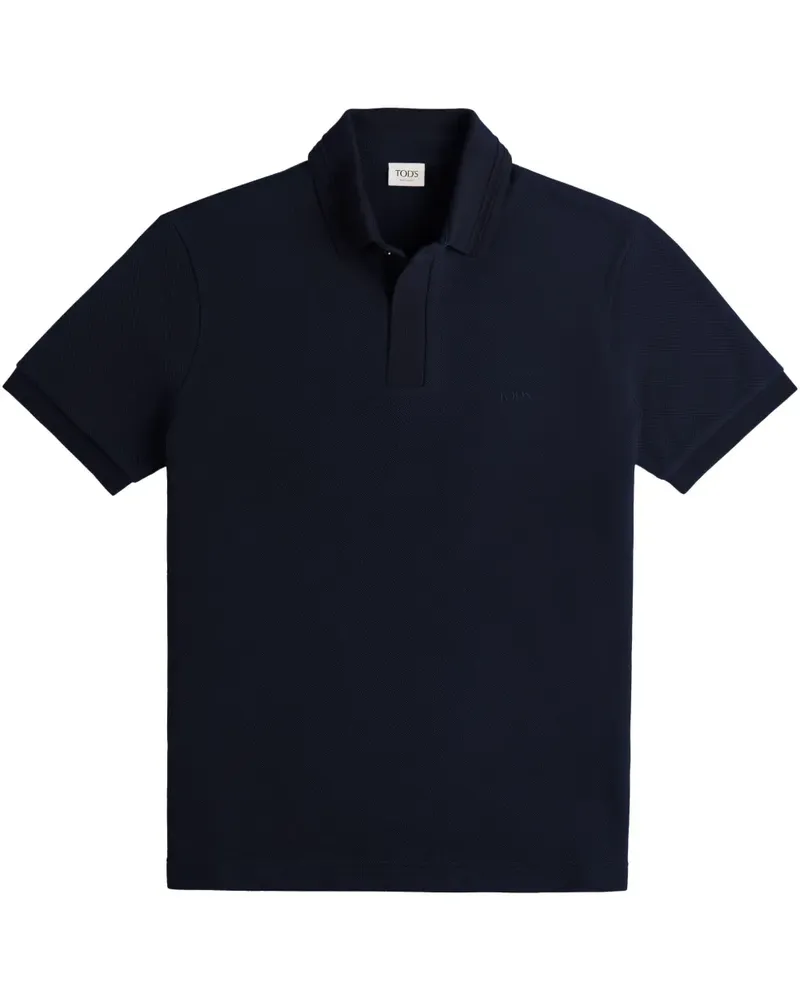 TOD'S Klassisches Poloshirt - Blau Blau