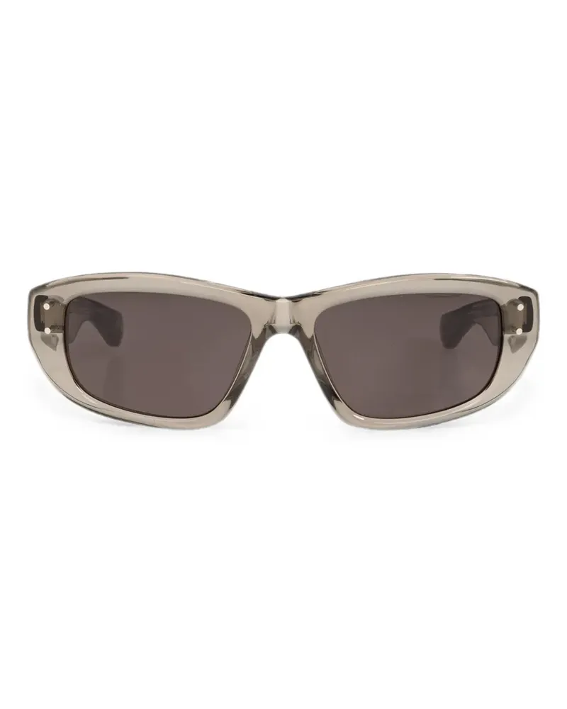 Balenciaga Sonnenbrille mit geometrischem Gestell - Grau Grau