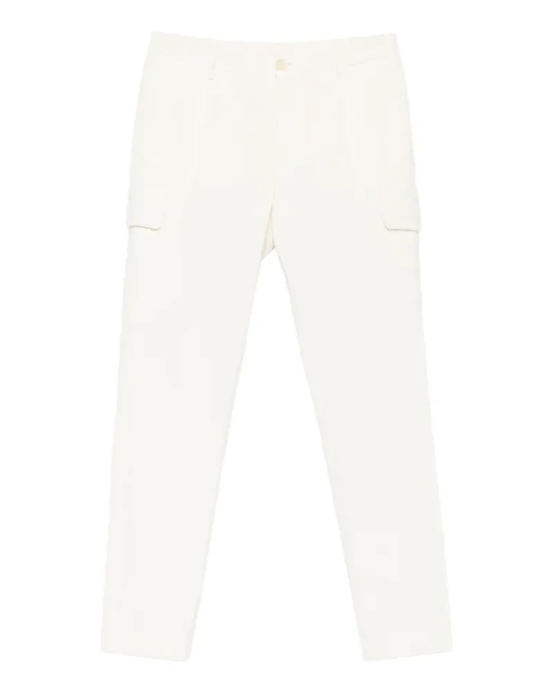Tagliatore pleated corduroy trousers - Nude Nude