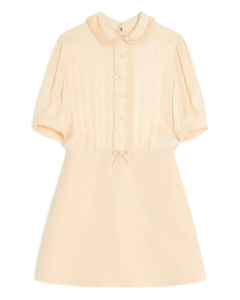 Valentino Garavani Crepe Couture Minikleid - Nude Nude