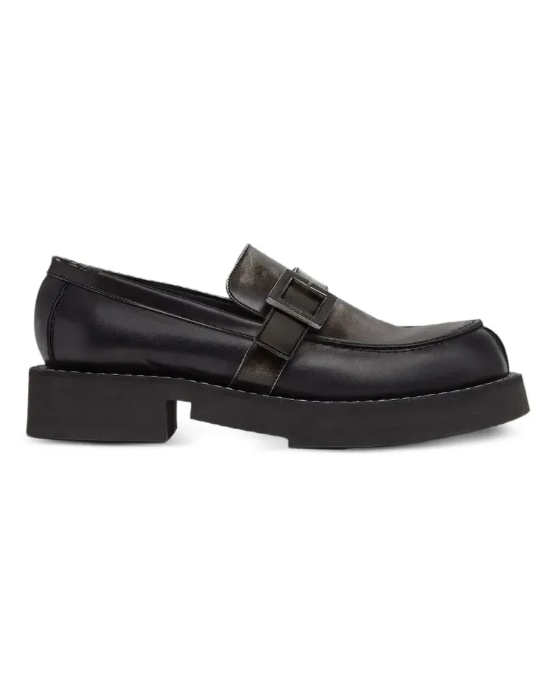 GCDS Clarks buckle-fastening loafers - Schwarz Schwarz