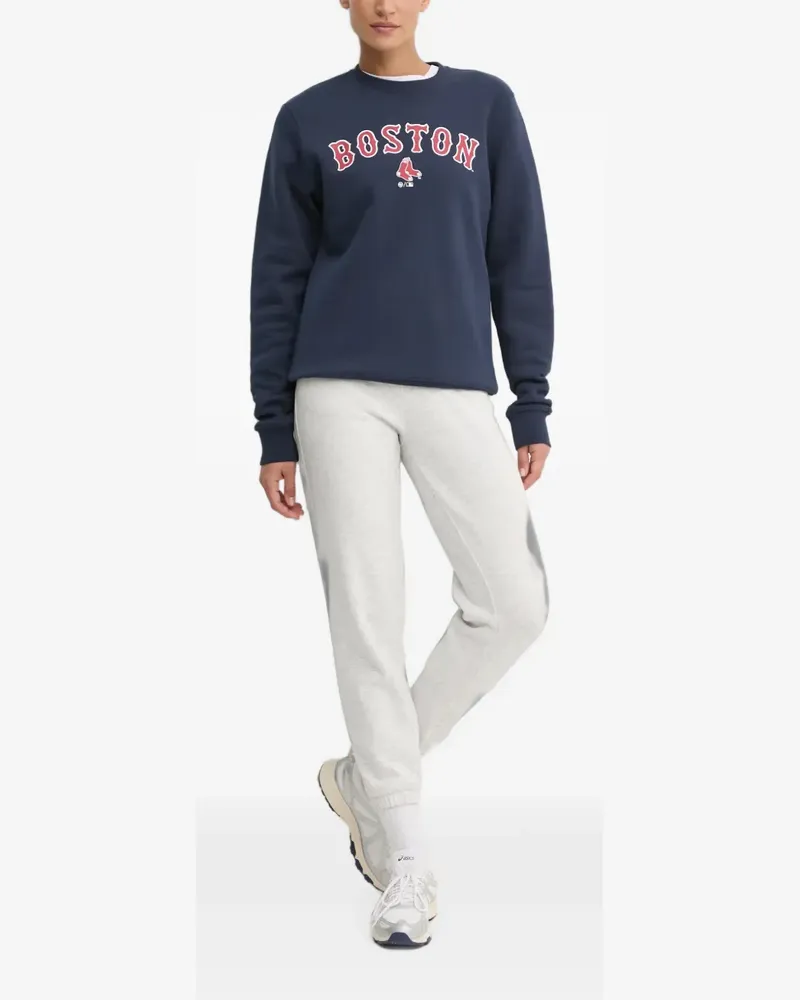 '47 logo-print crew-neck sweatshirt - Blau Blau