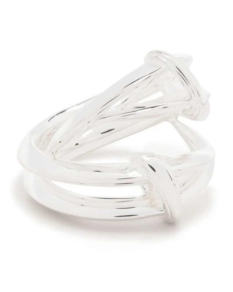 Shaun Leane Sabre Deco Ring aus Sterlingsilber Silber