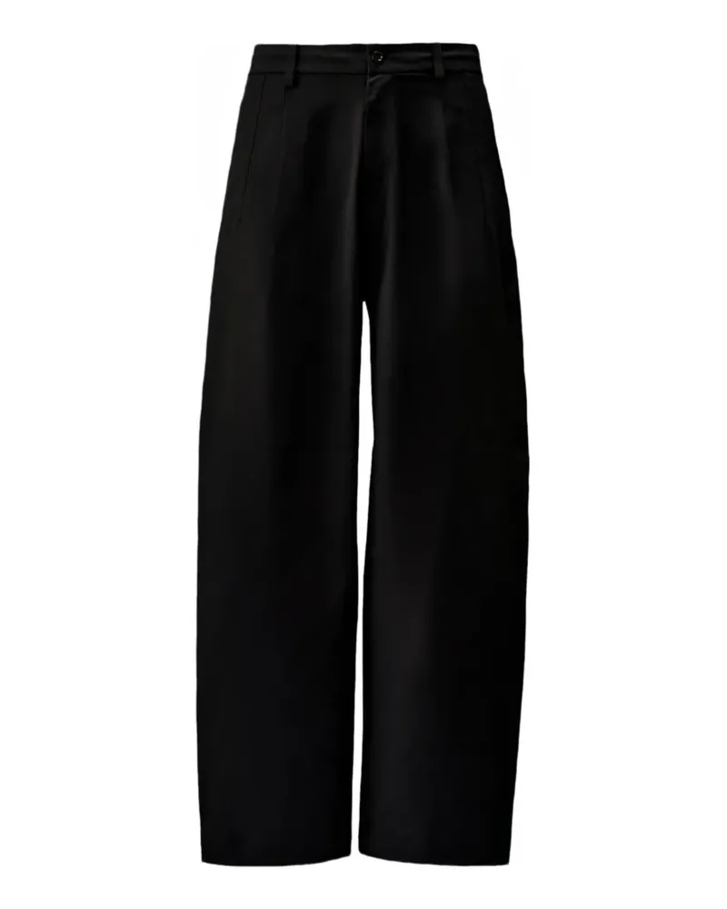 C.P. Company logo-patch trousers - Schwarz Schwarz