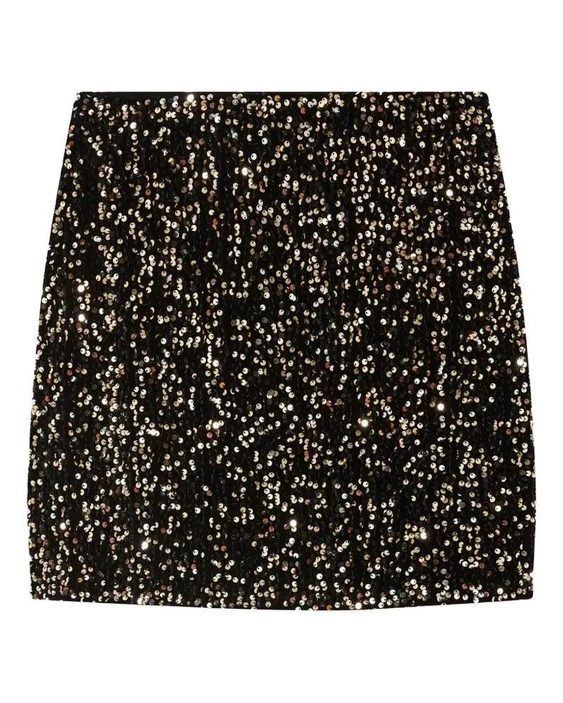 Ted Baker Pearsom sequin-embellished mini skirt - Schwarz Schwarz