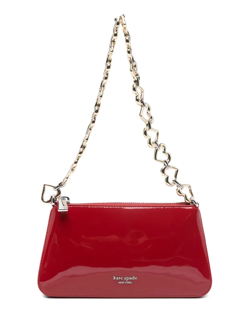 Kate Spade Grace patent-leather shoulder bag - Rot Rot