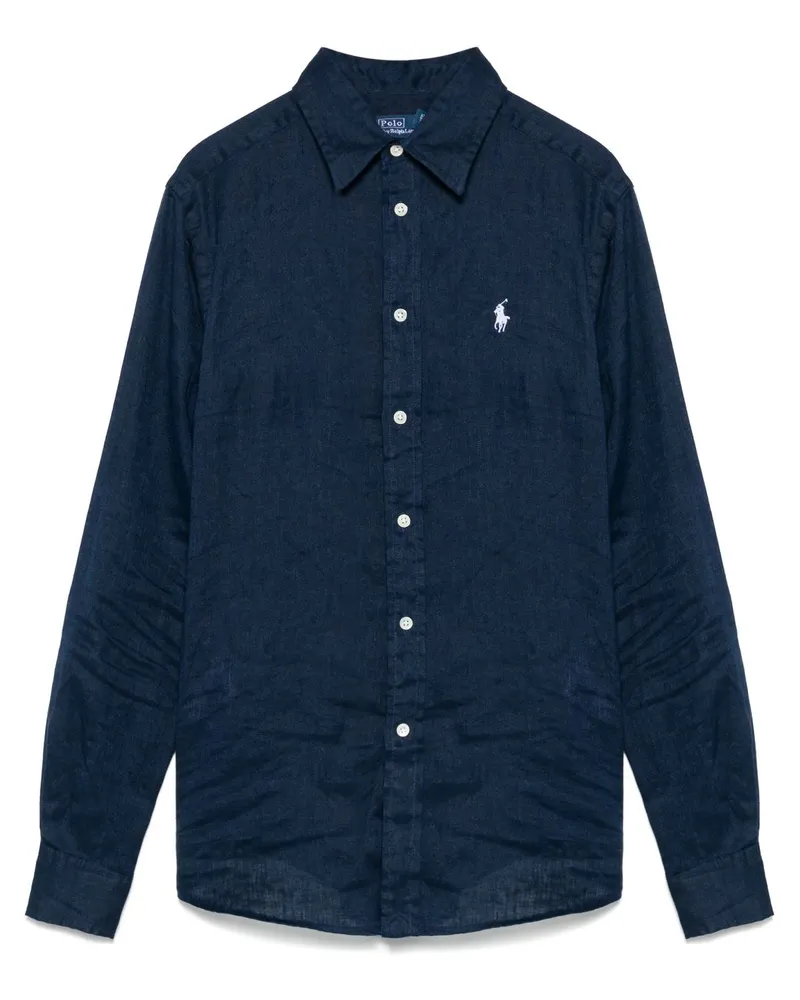 Ralph Lauren Langärmeliges Hemd - Blau Blau