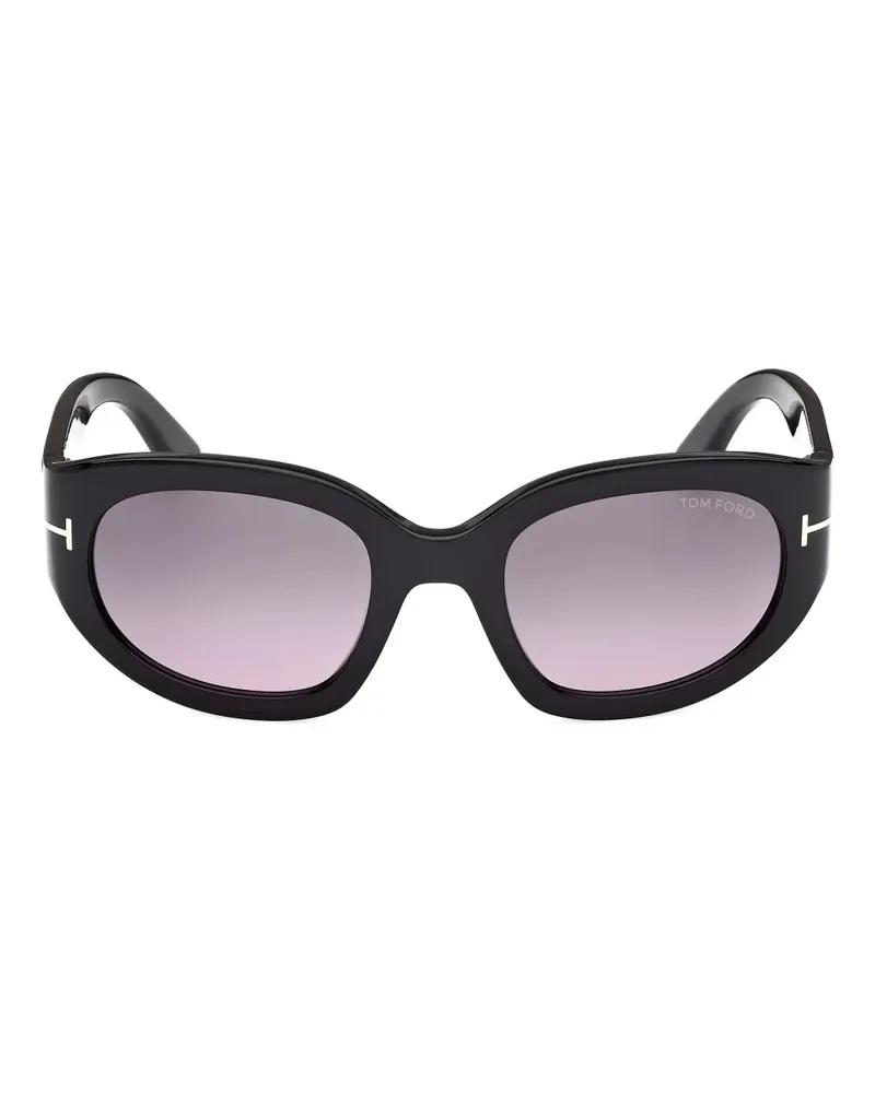 Tom Ford cat-eye frame sunglasses - Schwarz Schwarz
