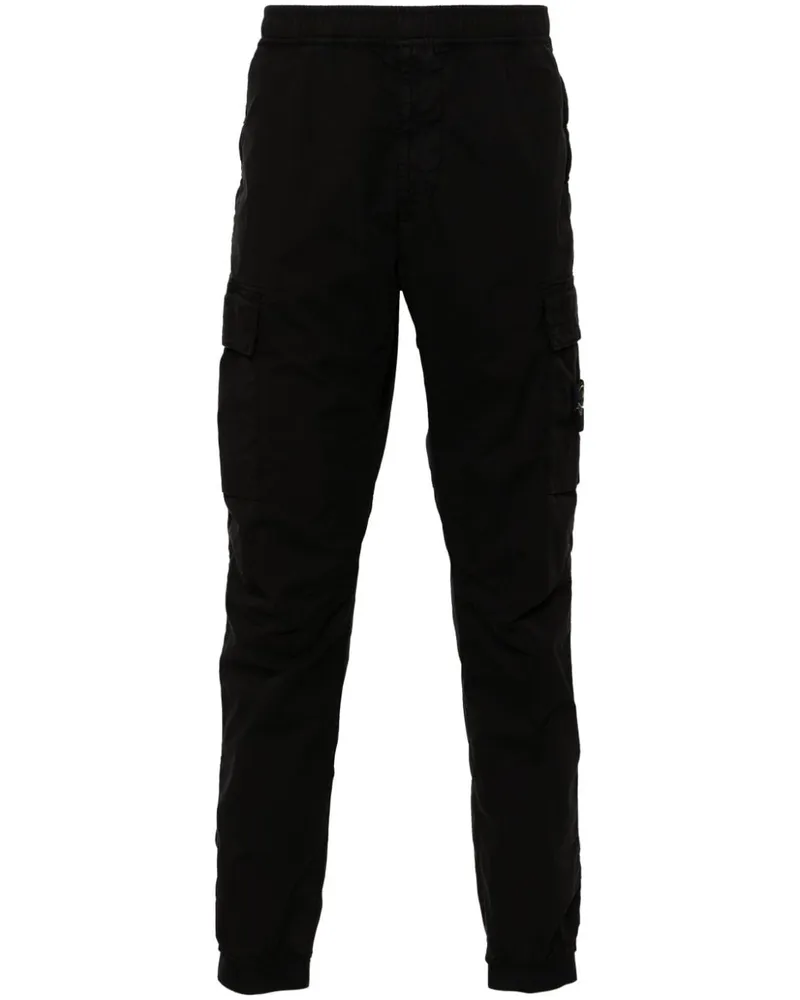 Stone Island Klassische Cargohose - Schwarz Schwarz