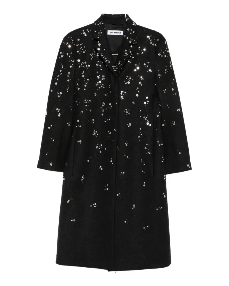 Jil Sander belted wool coat - Schwarz Schwarz