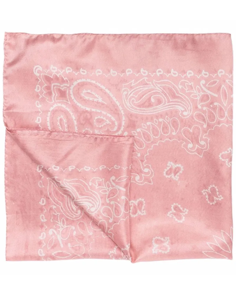 Golden Goose Halstuch aus Seide - Rosa Rosa